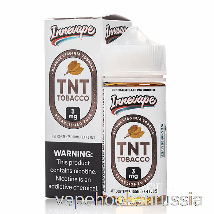 Vape Juice TNT Табак - жидкости для электронных сигарет Innevape - 100мл 0мг